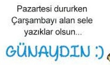 Günaydın Pazartesi