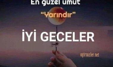 İYİ GeceLer