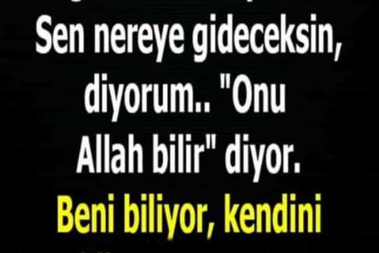 ALLah BiLir Diyoo