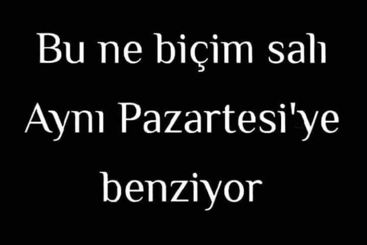 sali gunu sözleri mesajlari