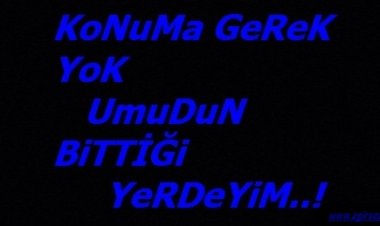 KoNuMa GeRek YoK