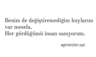 Değişmeyen HuyLarımız