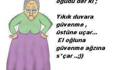 Yıkık duvara güvenme