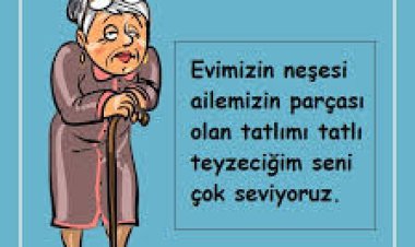 teyze ile ilgili güzel sözler