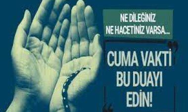 Cuma Günü Duası dinle