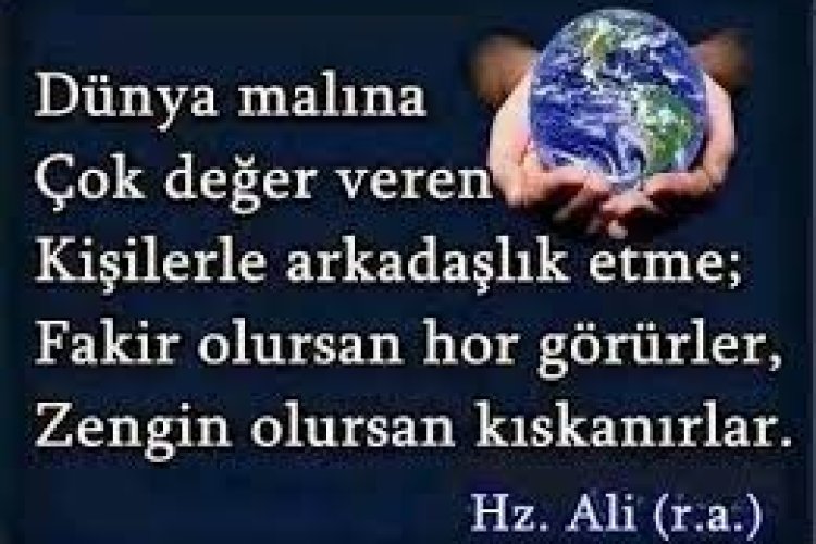 Dünya Malı ile ilgili sözler
