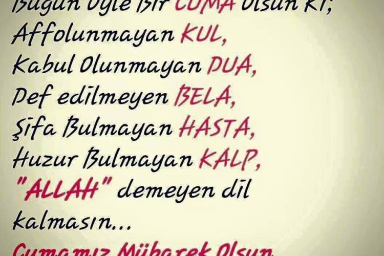 Cuma Mesajları 2023: En Yeni, Güzel Anlamlı, Uzun, Kısa