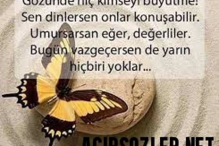 Güzel ve Anlamlı Sözler Sayfamıza Davetlisiniz