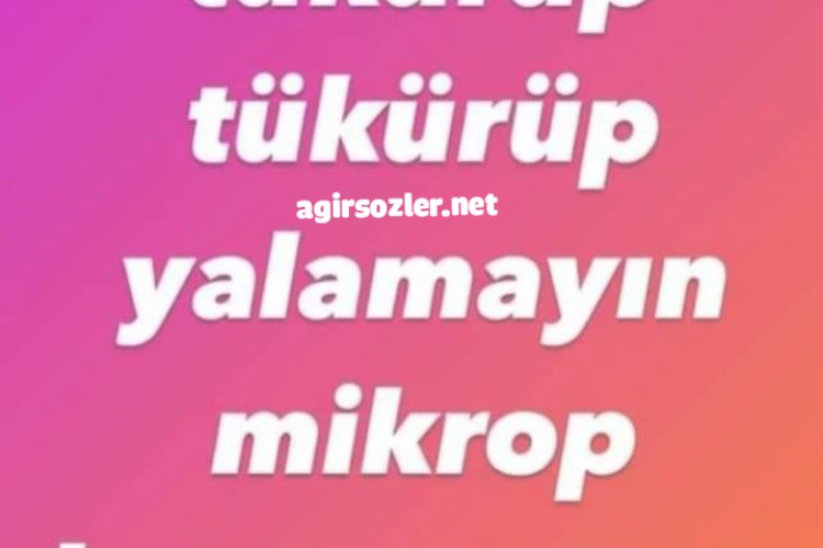 Tükürme ile yazılı sözler