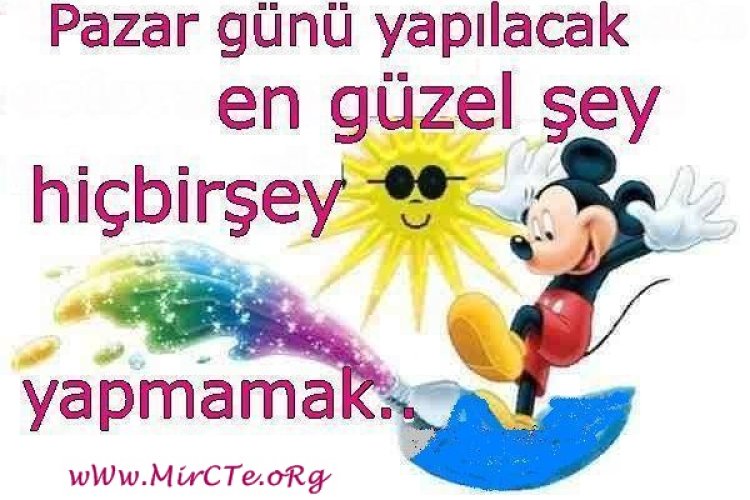 pazar günü sözleri komik