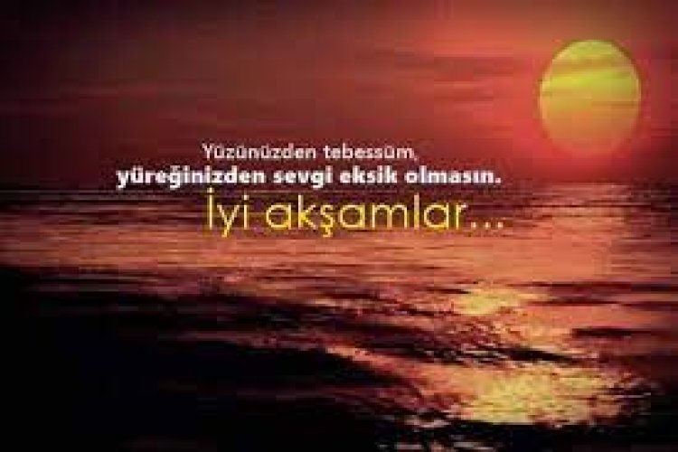 akşam sözleri