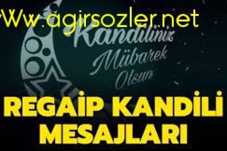regaip kandili mesajları