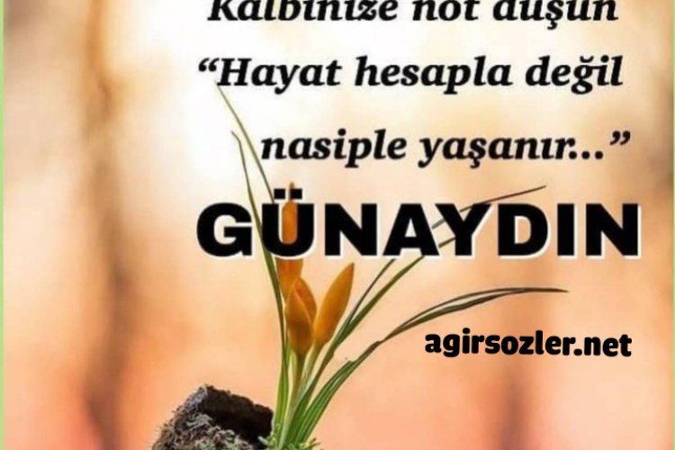 Günaydın Çarşamba sözleri