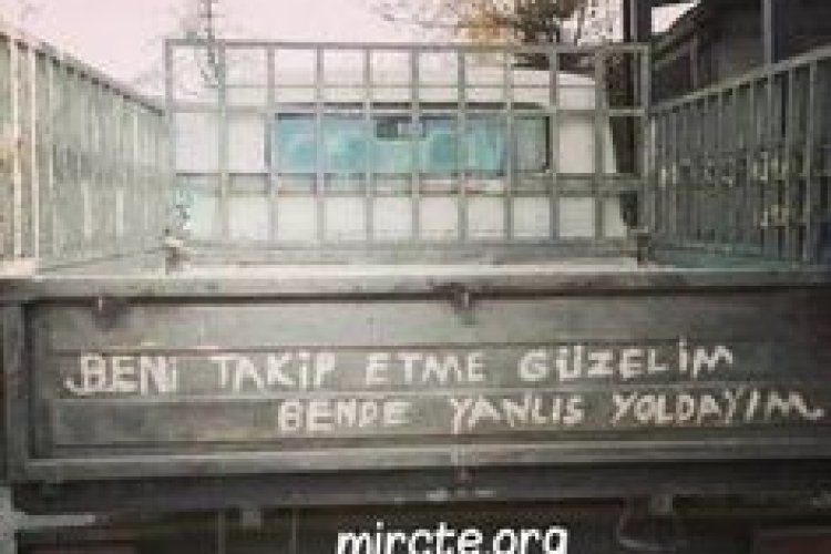 kamyon arkası sözler