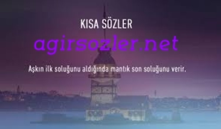 kisa sözler