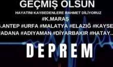 geçmiş olsun türkiye mesajları