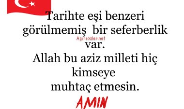 Seferber Olduk Millet Olarak