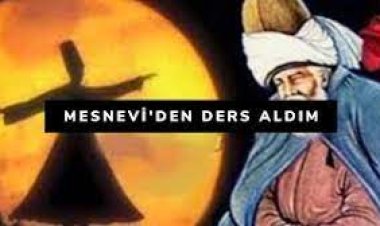 mesneviden ders aldım ilahi sözleri