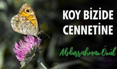 koy bizide cennetine ilahi sözleri