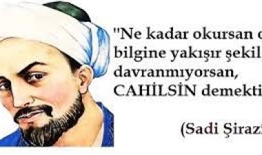 şadi şirazi sözleri
