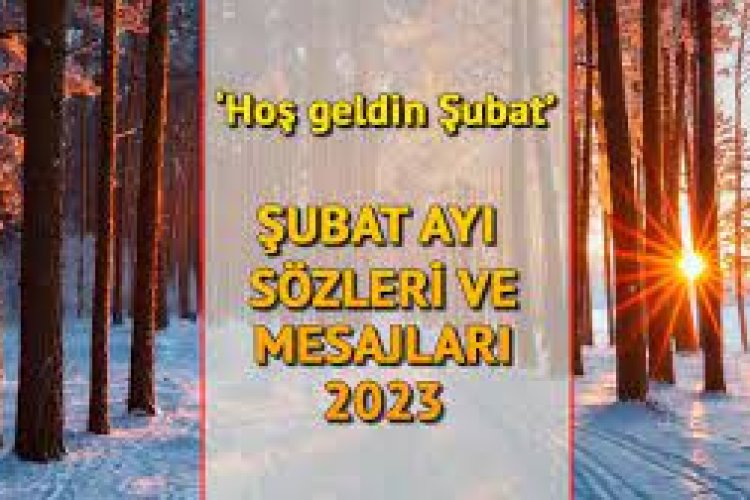 Hoşgeldin Şubat
