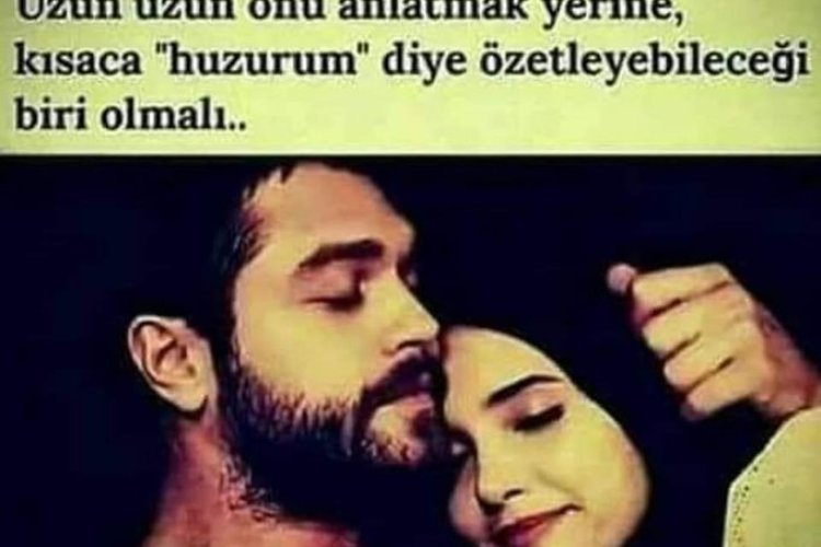 Bana iyi geliyorsun"
