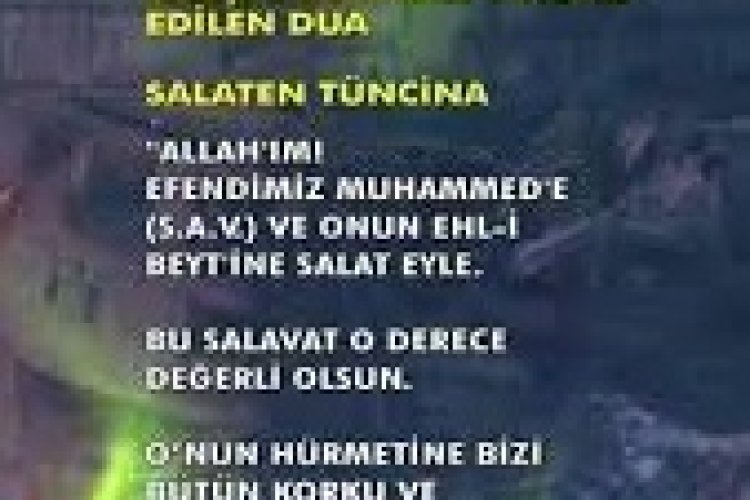 Depremde okunacak dualar neler