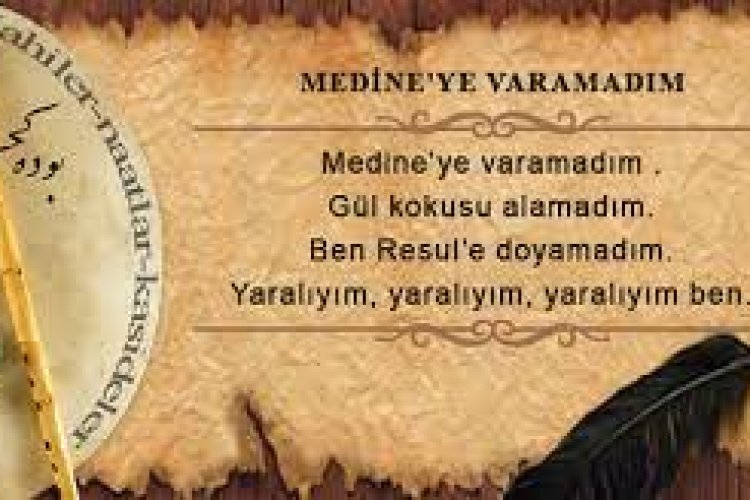 medineye varamadım