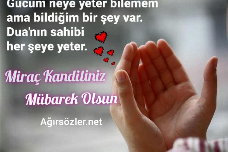 Miraç Kandili - Depren - Dua