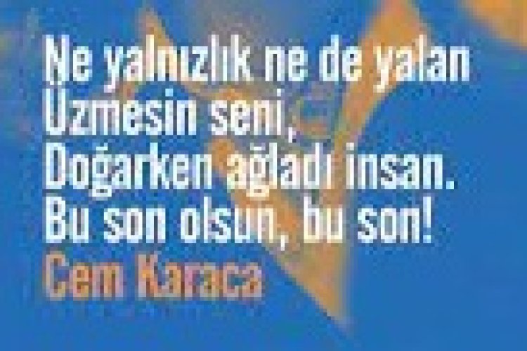 cem karaca sözleri