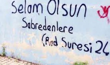 Selam olsun sabredenlere