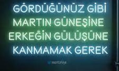 Bi martın güneşine