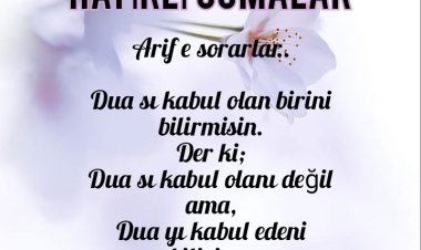 Mart Ayı nın Son CUMA sı