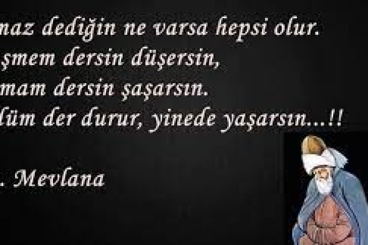 mevlana dan güzel sözler