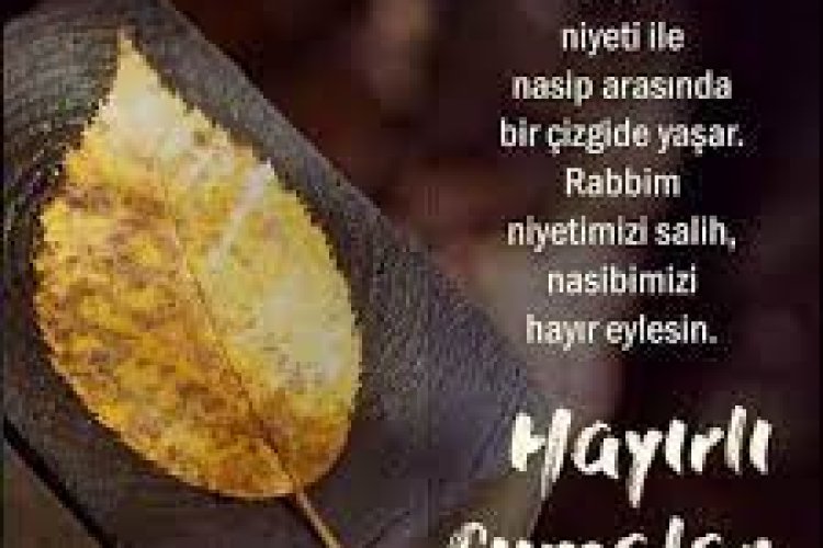 cuma sözleri