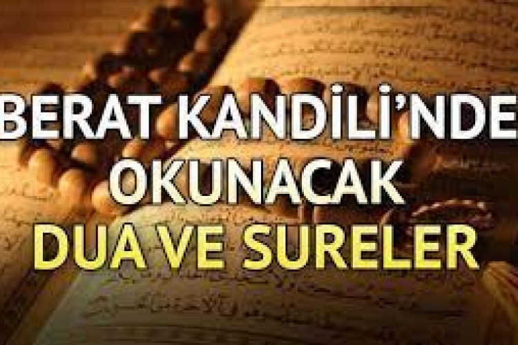 Berat Kandili'nde okunacak dualar