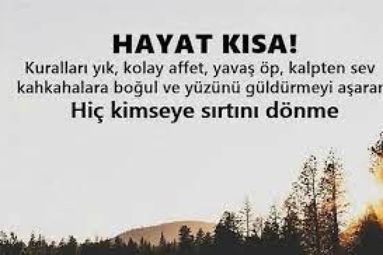 anlamli sozler hayatla ilgili