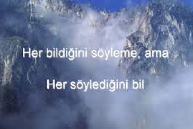 eğitici sözler