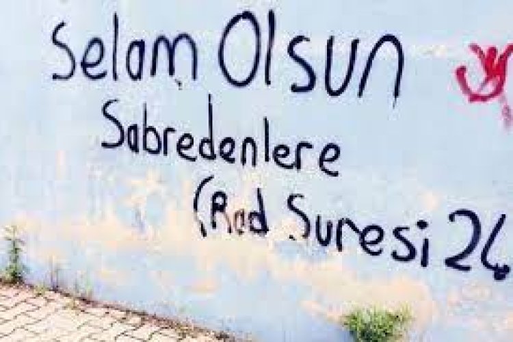 Selam olsun sabredenlere