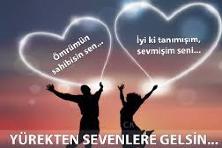 aşk için güzel sözler