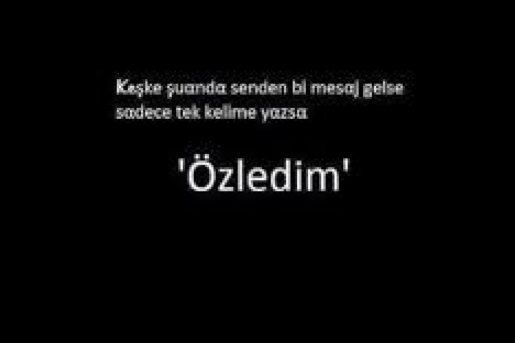 sevgiliye ozledim mesajlari