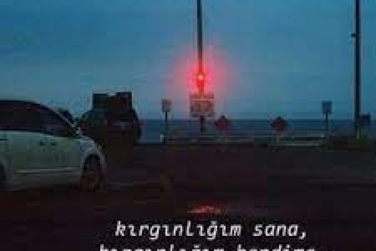 Kırgınlığım kendime!