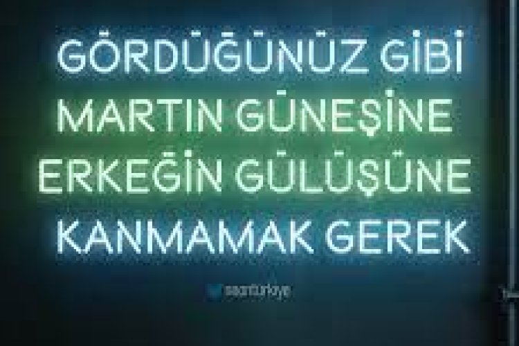 Bi martın güneşine