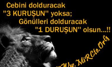 hayatı tiye alarak