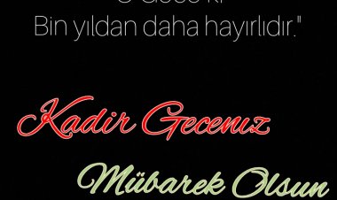 kadir gecesi mesajlari