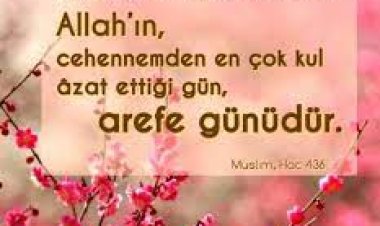arefe günü için güzel sözler