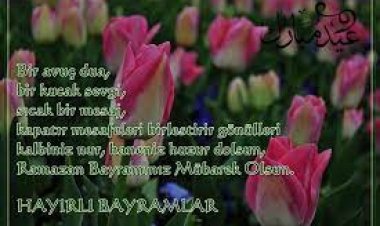 ramazan bayramı ile ilgili güzel sözler