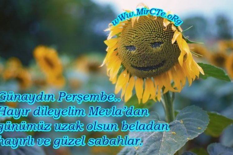 Günaydın dostlarım günaydin Perşembe