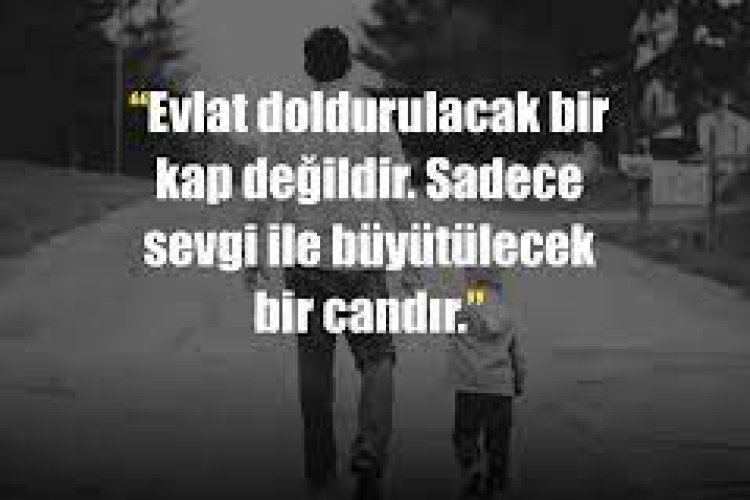 annenin evladına güzel sözler