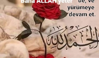 Bana ALLAH yeter-  Hayırlı Cumalar
